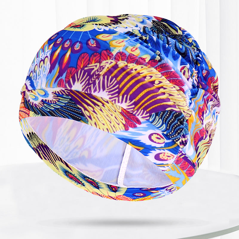 Unisex Pleated Swim Cap