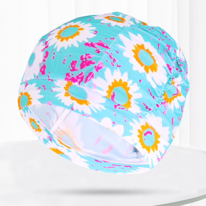 Unisex Pleated Swim Cap