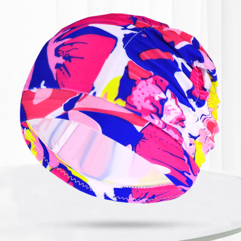 Unisex Pleated Swim Cap