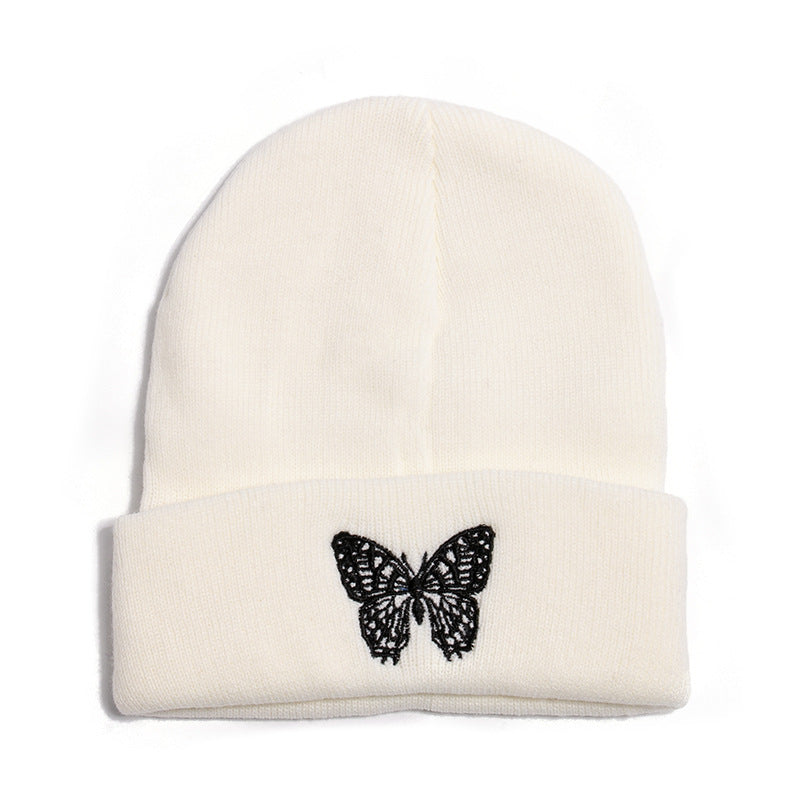 Butterfly Print Beanie