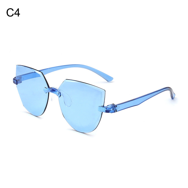 Jelly Color Transparent Sun Glasses