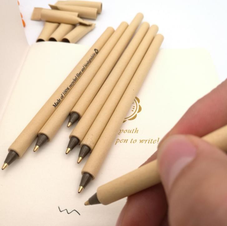 Eco-friendly paper tube pen