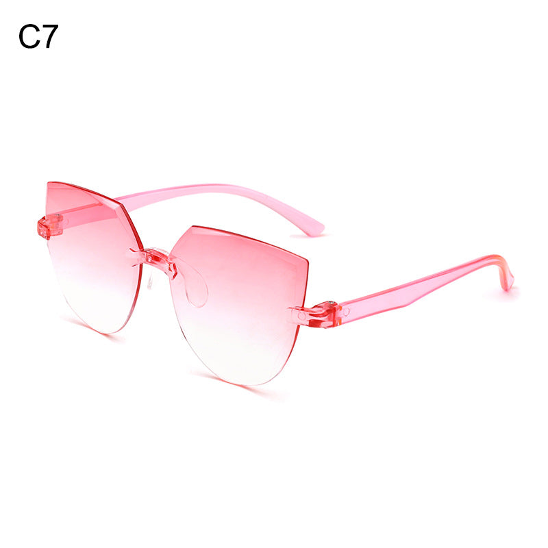 Jelly Color Transparent Sun Glasses