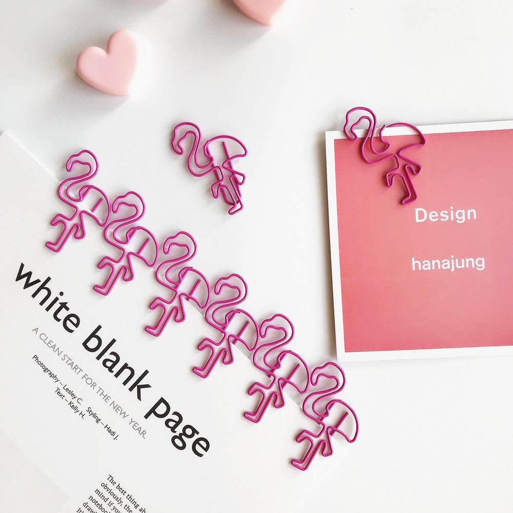 Flamingo/Pig Bookmark