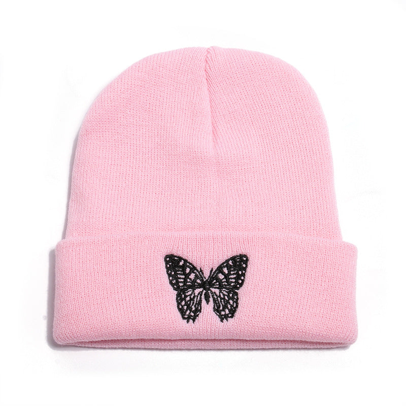 Butterfly Print Beanie