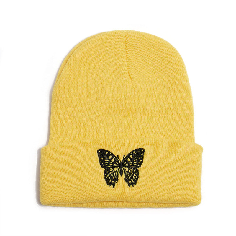 Butterfly Print Beanie