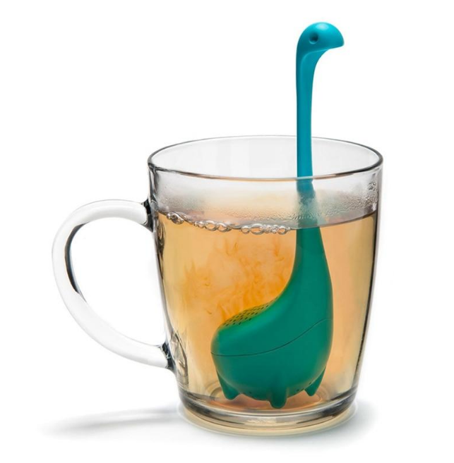 Loch Ness Silicone Tea Strainer