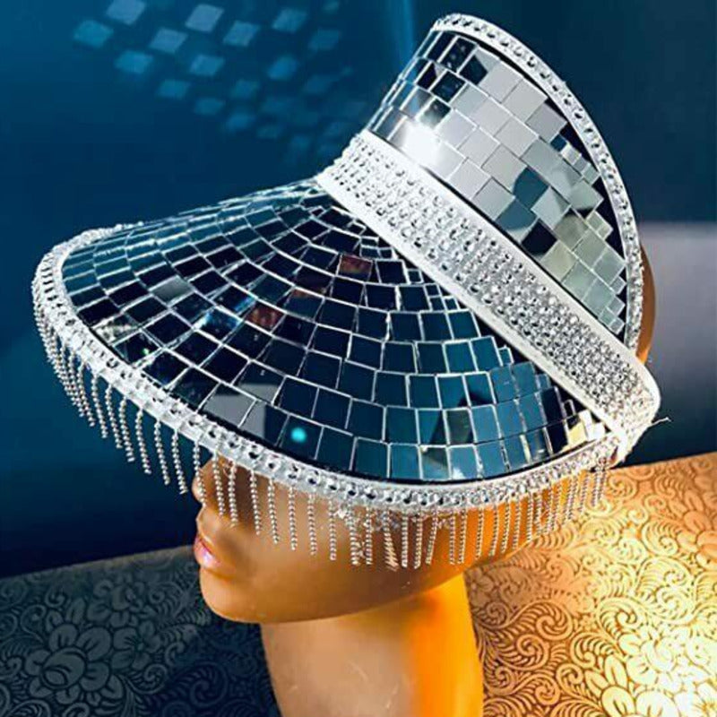 Mirror Party Sequin Hat