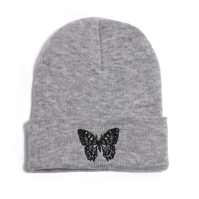 Butterfly Print Beanie