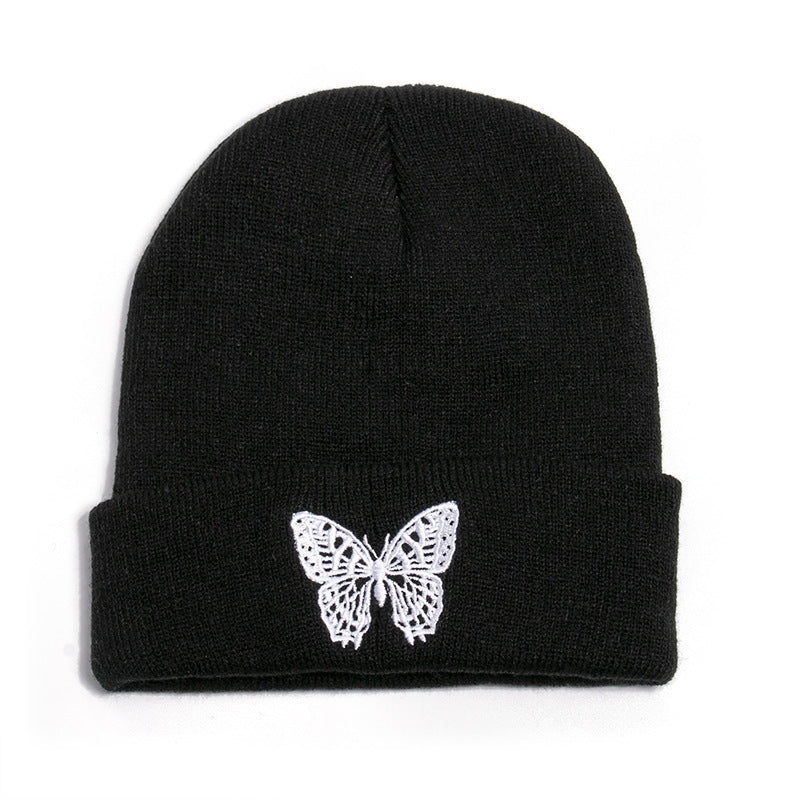 Butterfly Print Beanie