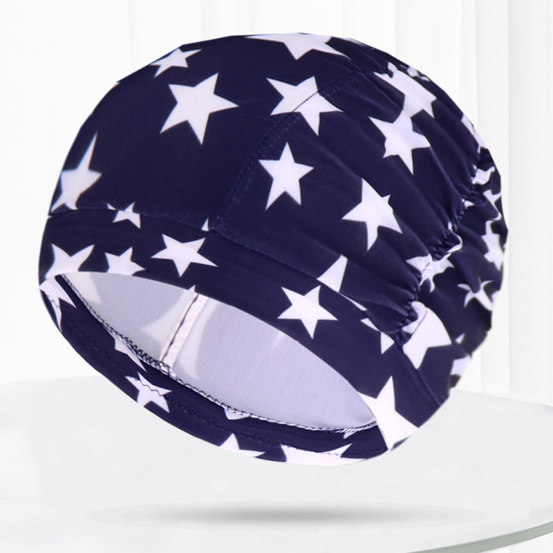 Unisex Pleated Swim Cap